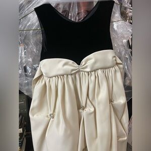 Cinderella Black and Cream Formal Kids Dress